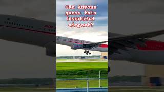 Can anyone guess this beautiful airport aviation travel aeroplane map youtubeshorts trending [upl. by Itsa114]