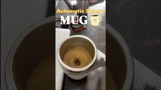 AUTOMATIC Stirrer MUG ☕️ coffee coffeemug drink shorts ytshorts india [upl. by Maisey]