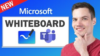 How to use NEW Microsoft Whiteboard [upl. by Nehpets]