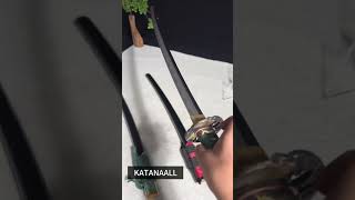 Handforged Samurai Sword sword handmade crafts collection shorts [upl. by Collum]