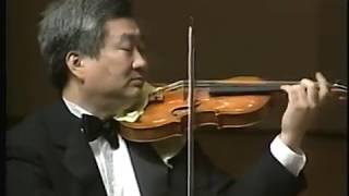 Chin Kim violin and friends Schumann Piano Quartet Op 473 Seoul Chamber Music Society 20021214 [upl. by Zashin872]