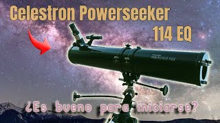 Review del telescopio Celestron Powerseecker 114 EQ [upl. by Hcelemile]