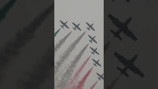 Amazing Frecce Tricolori Airshow [upl. by Mcnair]