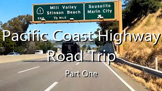 4K Pacific Coast Highway Road Trip  Part One Drive from San Francisco to Point Reyes on CA Hwy 1 [upl. by Gilligan626]