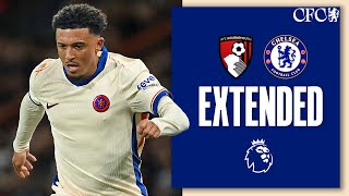 Bournemouth 01 Chelsea  Sancho and Nkunku Impact🔥  HIGHLIGHTS  Extended  Premier League 202425 [upl. by Neral]