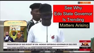 10122024 LIVE See What Edo State Have As A Governor Matters Arising [upl. by Docila]