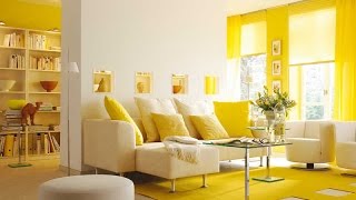 Interior Design Ideas Yellow Living Room [upl. by Tatiana]