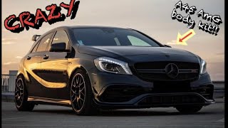 Merc Benz A200 CDI with straight pipe exhaust and Downpipe stage 2 tuned [upl. by Cara]