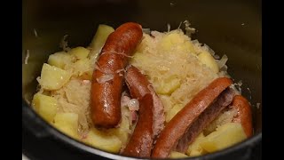 Saucisses choucroute au cookeo [upl. by Morgan659]