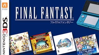 Todos Los Juegos De Final Fantasy Para Nintendo 3DS [upl. by Naida]