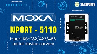 quotStreamline Your Industrial Connectivity with Moxa NPort 5110quot [upl. by Brendis]