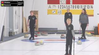 2023 Junior Bonspiel  Draw 1 Marcin v Tudor [upl. by Winifred973]