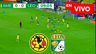 🔴 América vs León EN VIVO  Cuartos de final Liga MX Apertura [upl. by Kolva]