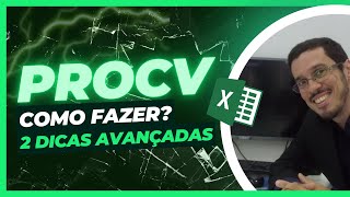 Como Fazer o PROCV no Excel  2 Dicas Avançadas [upl. by Sieracki]