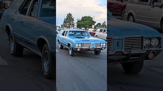 Oldsmobile Vista Cruiser 442 Classic Station Wagon Drive By Engine Sound Woodward Dream Cruise 2024 [upl. by Lounge]