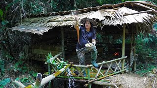 Lots of Wild Food in the Forest Catch and Cook Survival Alone  EP310 [upl. by Ayrad201]