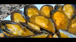 💥Mejillones en salsa receta fácil y rapida para Navidad💥A la marinera PARA CHUPARSE LOS DEDOS💥 [upl. by Onitram]