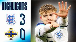 England U21 30 Northern Ireland U21  Elliott Inspires Young Lions Win At Goodison  Highlights [upl. by Airekat]