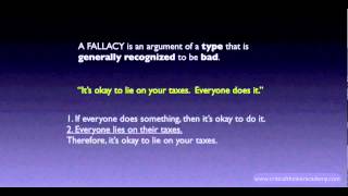 What is a Fallacy [upl. by Anawit]