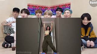 BTS REACTION Kika Kim XO Team Tik Tok Top [upl. by Shanney162]