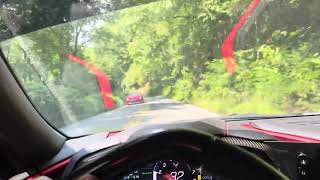 c8 z06 driving [upl. by Fronnia319]