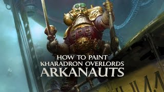 How to paint Kharadron Overlords  Arkanauts [upl. by Benita]