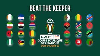 AFCON Ivory Coast 2023  Beat The Keeper  Marble Elimination Race [upl. by Theis]