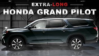 2024 Honda GRAND PILOT  ExtraLong Honda Pilot with FullSize 3rd Row [upl. by Londoner]