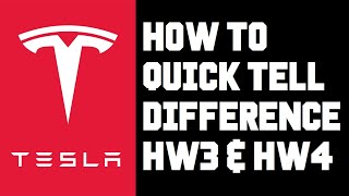 Tesla How To Quickly Tell Difference Between HW3 and HW4  Does My Tesla Have Hardware 4 Easy Tell [upl. by Brooking451]