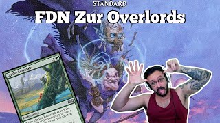 My Boy Zur is OMEGA BROKEN  FDN Zur Overlords  Standard Bo3  MTG Arena [upl. by Nwahsiek]