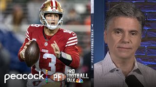 49ers need Brock Purdy to ascend in order to reach peak  Pro Football Talk  NFL on NBC [upl. by Myron]