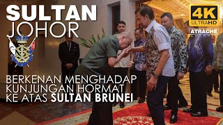 DAULAT TUANKUSULTAN JOHOR ke BRUNEI KUNJUNGAN HORMAT mengadap SULTAN BRUNEI [upl. by Jedidiah]