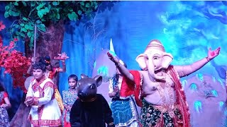 Ganesh Utsav 2023 Show Shree siddhivinayak Ganesh mandir bapunagar [upl. by Kaufmann]