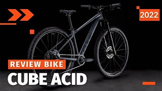 Cube Acid 29 2022  Hardtail Top Bike Review [upl. by Mairym680]