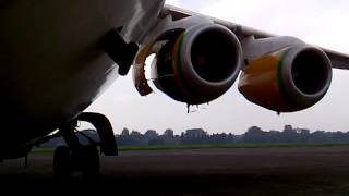 Typical compressor stall on BAe146 [upl. by Nitsuga]