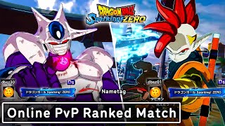 DRAGON BALL Sparking ZERO  NEW Ranked Online Match Gameplay Netcode Test [upl. by Eadnus]