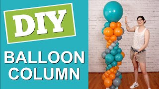 DIY Bubble Balloon Column [upl. by Dudden]