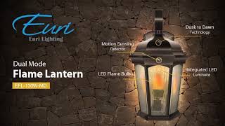 Euri Lighting LED Flame Lantern [upl. by Ludovika]