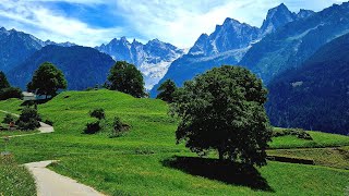 Soglio the prettiest mountain village of Switzerland  La soglia del paradiso 2022❤️🇨🇭 [upl. by Airreis65]