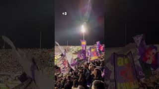 Curva Fiesole VS settore ospiti 💜 fiorentinamilan [upl. by Htebasil]