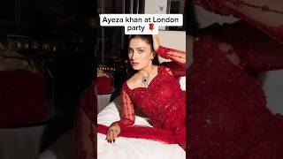 Ayeza khan in London Hum Award show showbiz [upl. by Airalednac]