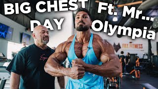 Chest Day with COACH ft dereklunsford hanyrambodFST7 [upl. by Ikkim967]