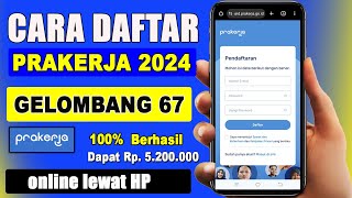 CARA DAFTAR PRAKERJA [upl. by Tybie]