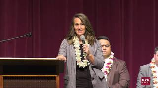 Richie and Natalie Norton  BYU Hawaii Alumni Fireside [upl. by Nedgo]