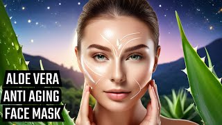 How to MAKE Aloe Vera ANTIAGING Face Mask With Recipe  Beauty Secrets from a Cosmetic Chemist 🌿💫 [upl. by Yanffit965]