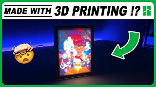 How to 3D Print Cool Artwork  Color Lithophane  Bambu Lab CMYK Bundle [upl. by Saffian]