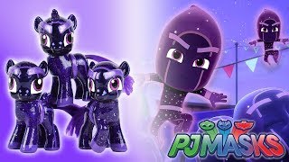 Custom NINJALINOS PONY PJ MASKS  The Ninja Crusaders Tutorial DIY My Little [upl. by Fahland759]