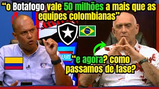 COLOMBIANOS IMPRESSIONADOS COM O ELENCO DO BOTAFOGO quotvalem mais que qualquer equipe da Colômbiaquot [upl. by Macdermot425]