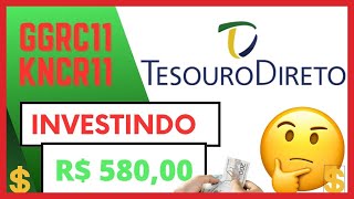 INVESTINDO EM TESOURO DIRETO E FUNDO IMOBILIÁRIO  NOVO APORTE [upl. by Phyllis]