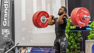 Homme 77kg A  2018 Championnat de France dhaltérophilie [upl. by Mallon]